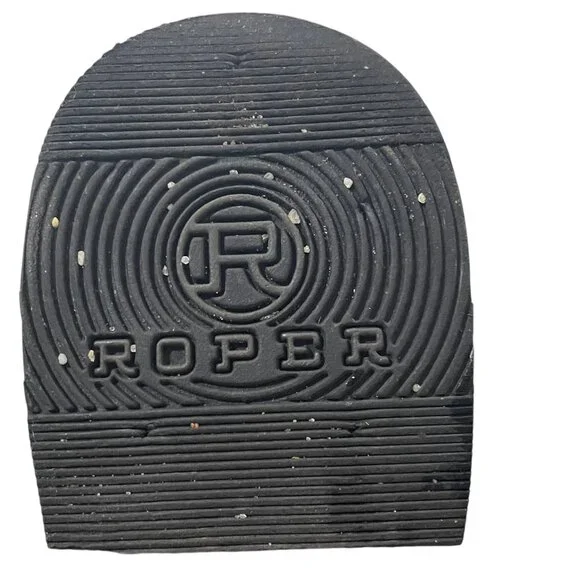 Roper Womens Desert Rose Cowboy Boots Brown Leather Square Toe Sz 6 Western - Picture 13 of 15